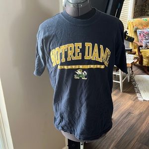 Notre Dame T-shirt by AS Sports size M